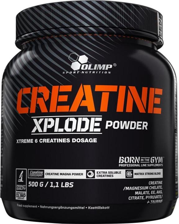 Olimp Sport Nutrition Olimp Creatine Xplode, 500 g Dose (85 Stück, Pulver, 500.50 g)