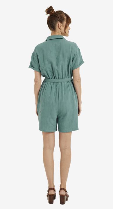 Actual product image Vertbaudet Kurzer Jumpsuit für Schwangerschaft und Stillzeit aus Musselin (40)