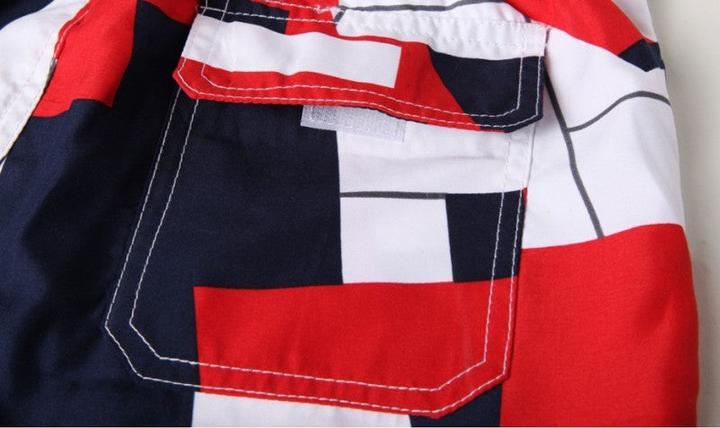 Immagine prodotto Hermex Pantaloncini da bagno alla moda per surfisti, pantaloni corti taglia L (L)