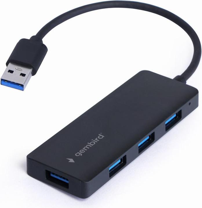 Actual product image Gembird I/O HUB USB3.1 4PORT/UHB-U3P4-03 (USB-C, 4 Ports)