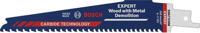Produktbild Bosch Professional Zubehör EXPERT ‘Wood with Metal Demolition’ S 1267 XHM Säbelsägeblatt, 10 Stück