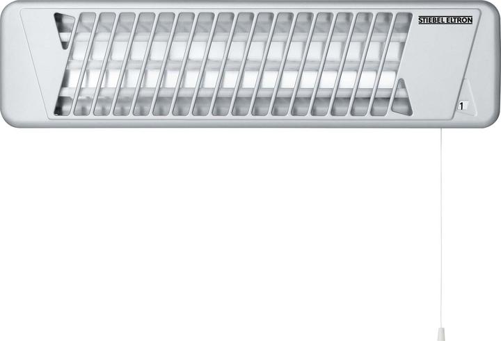 Actual product image Stiebel Eltron IW 120 infrared quartz heater, 1.2 kW, TÜV/GS tested, white, without plug, 230V (1200 W)