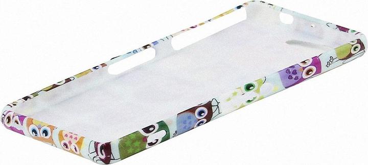 Produktbild König Design Schutzhülle Handytasche Etuis TPU für Handy Sony Xperia Z3 Compact Bunte Eulen Versammlung (Sony Xperia Z3 Compact)