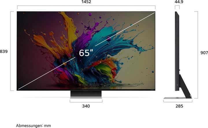 Produktbild LG 65QNED91T6A.AEU (65", QNED91, QNED, 4K, 2024)