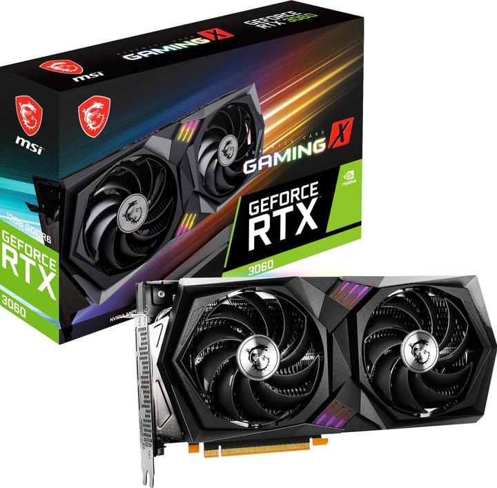 Produktbild MSI GeForce RTX 3060 Gaming X 12G (12 GB)