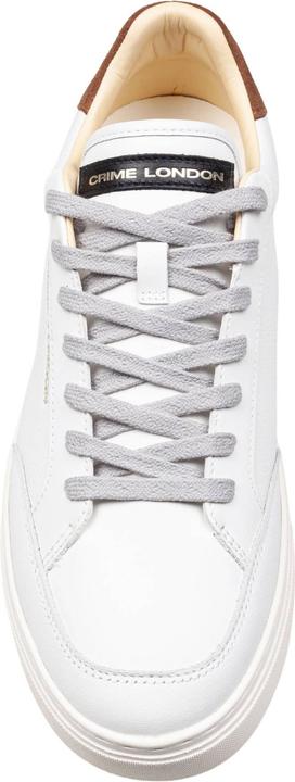 Immagine prodotto Crime London Crime leather sneakers white and tan color (45)