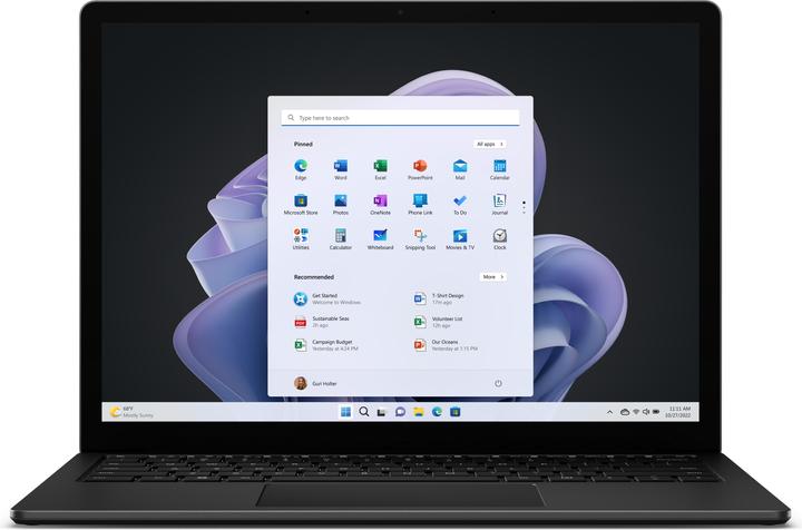 Produktbild Microsoft Surface Laptop 5, Intel® Core™ i5, 34.3 cm (13.5"), 2256 x 1504 pixels, 16 GB, 256 GB, Win (13.50", Intel Core i5-1245U, 16 GB, 256 GB, Eng. Int.)