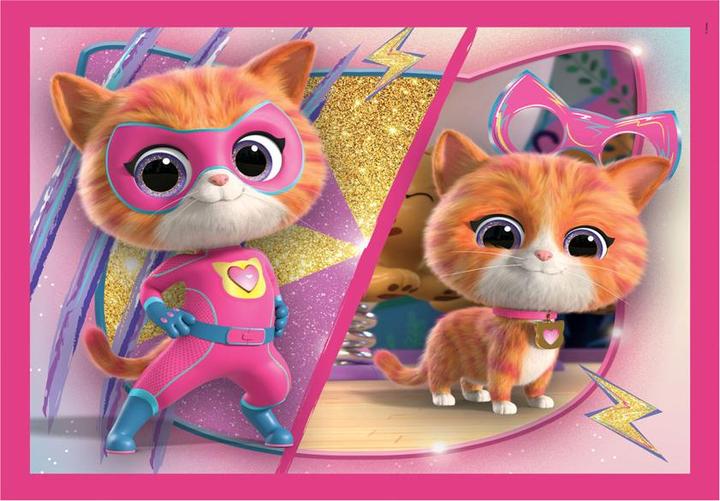 Actual product image Clementoni Puzzle 4in1 Disney Super Kitties (24 pieces)