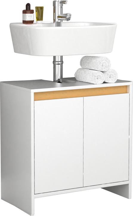 Produktbild VCM Holz Badunterschrank Malira Drehtüren
