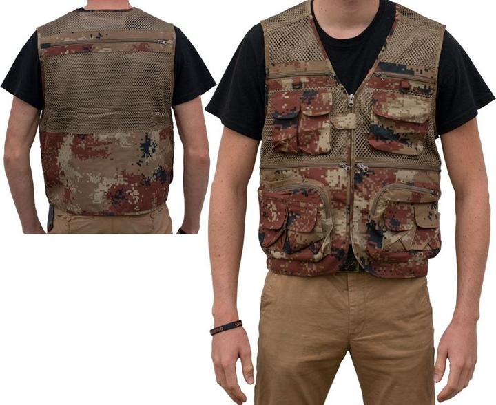 Actual product image Kapaan Prospecting vest / Bodywarmer Camo (S) (S)