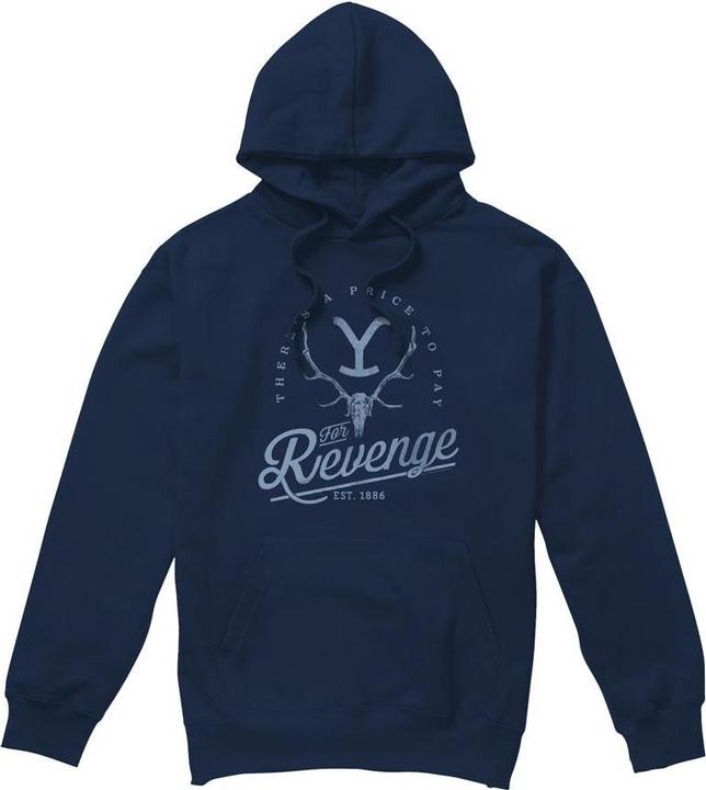 Immagine prodotto Yellowstone Revenge Felpa con Cappuccio Teschio Uomo (XXL)