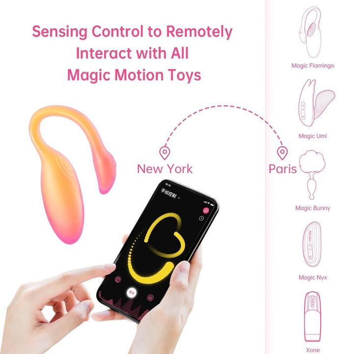 Actual product image Magic Motion - - Flamingo Max Vibrating Bullet