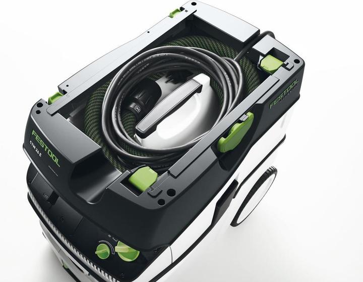 Immagine prodotto Festool Tumbler in tessuto CTM 26 E - 1200W - Classe M - 26L (Sistema di estrazione)