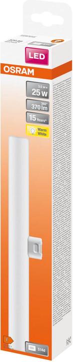 Image du produit Osram Ledinestra Base (S14d, 3.50 W, 370 lm, 1 x, F)