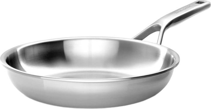 KitchenAid 3PLY Opn Frypan 24cm Uncoated (24 cm, Bratpfanne, Edelstahl)