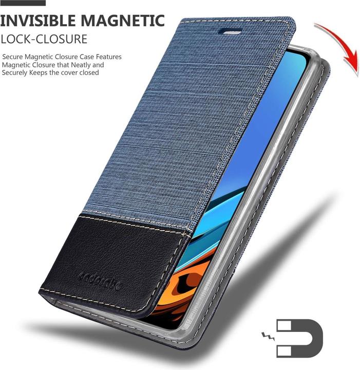 Actual product image Cadorabo Jeans Book Cover (Xiaomi Redmi 9T, Xiaomi Poco M3)