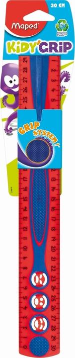 Image du produit Maped Règle plate Kidy Grip, 300 mm, en plastique (30 cm)