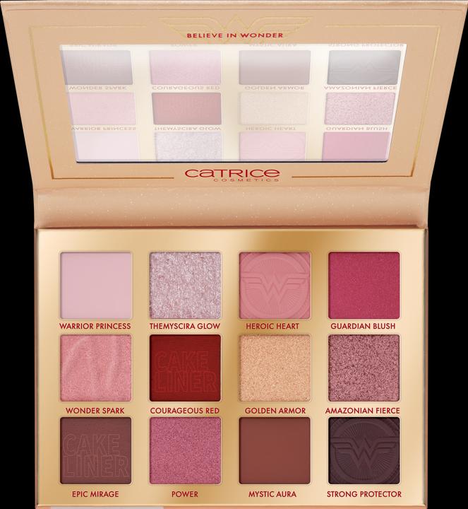 Catrice Wonder Woman Eyeshadow Palette (10 Wonder Woman Story, 02 Amazonian Warrior)