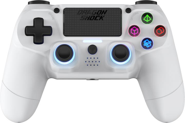 DragonShock Controller Mizar Wireless blanc PS4 (PS4)