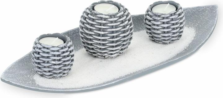 Actual product image Relaxdays Gazebo Weights, Pack of 4 (27 cm, 12 cm)