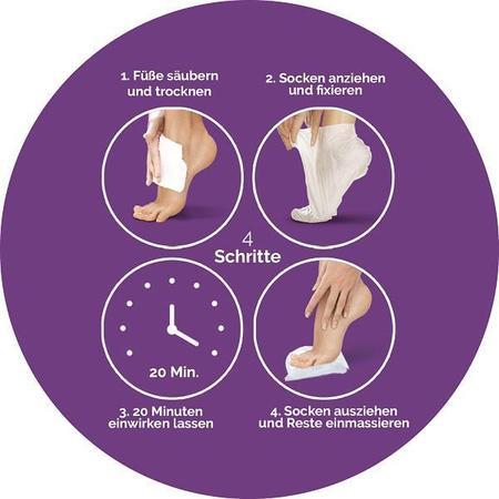 Immagine prodotto Scholl Maschera per i piedi Olio di lavanda 1 paio (Maschera del piede)