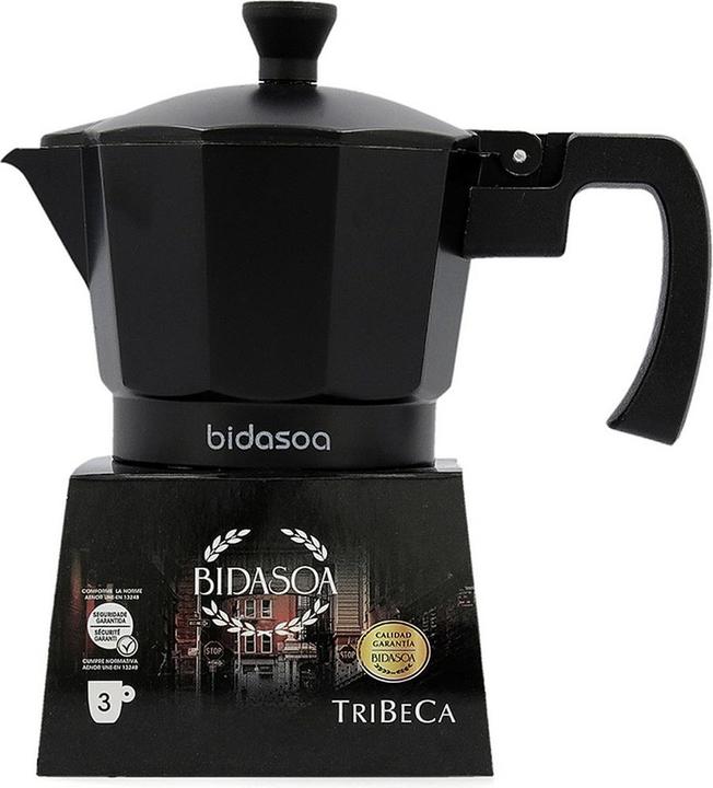 Actual product image Bidasoa Italian coffee machine Tribeca Metal 3 Kopper