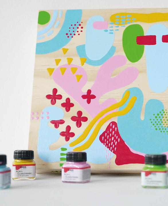 Produktbild Kreul Acryl-Glanzfarbe, Color Living-Set 6 x 20 ml (Multi, 20 ml)