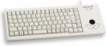 Produktbild CHERRY XS Trackball Keyboard corded USB lightgrey (DE) (DE, Kabelgebunden)
