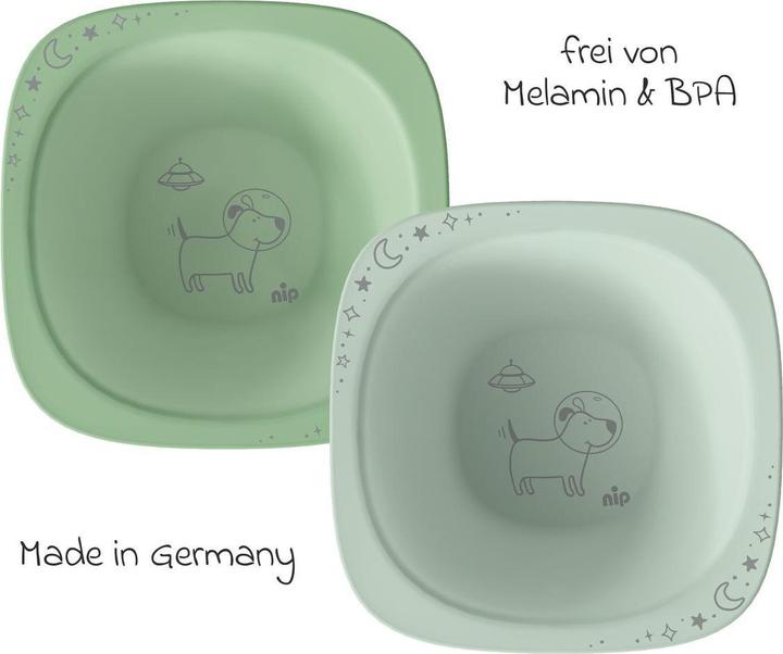 Actual product image NIP Kinderteller & Breischalen Breischale 2er Pack eat green - Blau