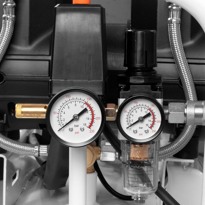 Actual product image Stahlwerk Compressor 10 bar 2.1 hp 1.6 kW 210 l/min 10 l air compressor (10 bar, 10 l)