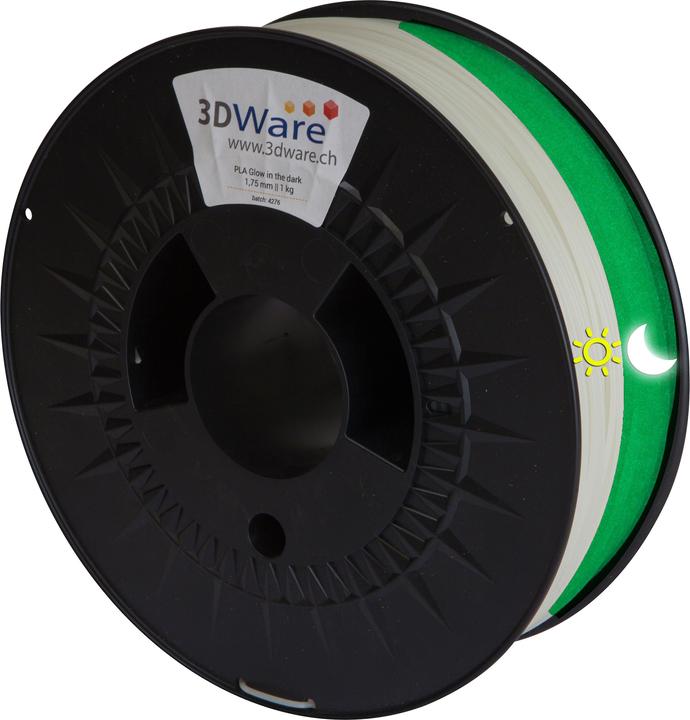 Dutch Filaments Filament (PLA, 1.75 mm, 1000 g, Grün, Weiss)