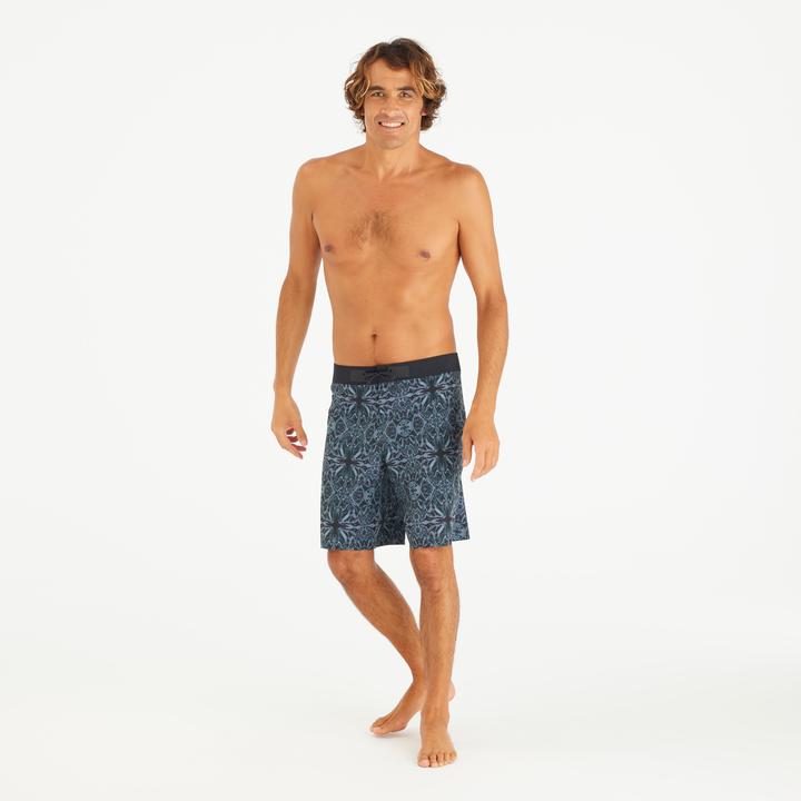 Actual product image Olaian Boardshorts Herren lang Itzblack 900 19" schwarz (40)