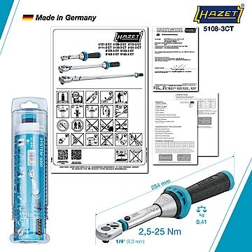 Actual product image HAZET Torque wrench (1/4", 2.50 Nm, 25 Nm)