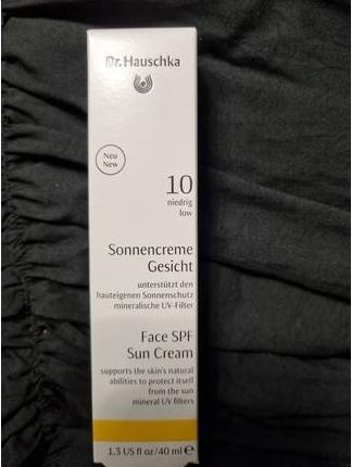 Actual product image Dr. Hauschka Sunscreen Face SPF10 Cream (Sun cream face, Up to SPF 10, 40 ml, 63 g)