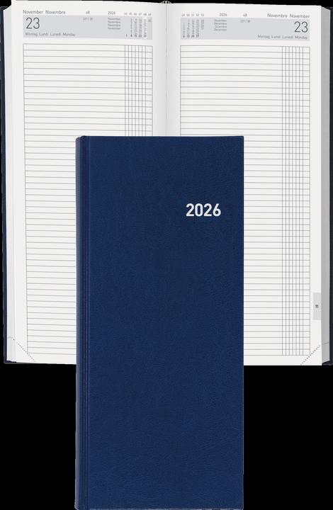 Immagine prodotto Biella Agende business, formato lungo, Tower (13,5 x 31,5 cm, Tedesco, Francese, Italiano, Inglese)