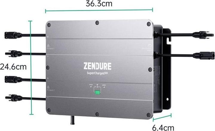 Actual product image Zendure 5075 ZDSPVH1200 Solar control system (Solar cable)