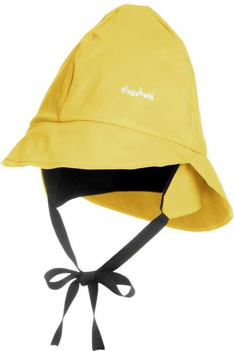 Playshoes Kinder Regen Mütze mit Fleece-Futter