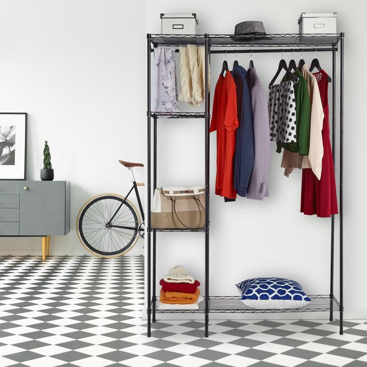 Actual product image Relaxdays Wardrobe (120 x 45 x 180 cm)