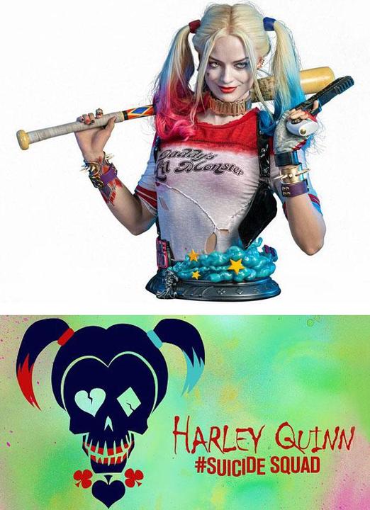 Actual product image Infinity Studio Suicide Squad "Harley Quinn" Life-Size Bust