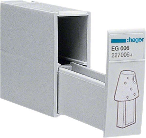 Produktbild Hager Aufbewahrungsfach EG006 für Programmierschlüssel