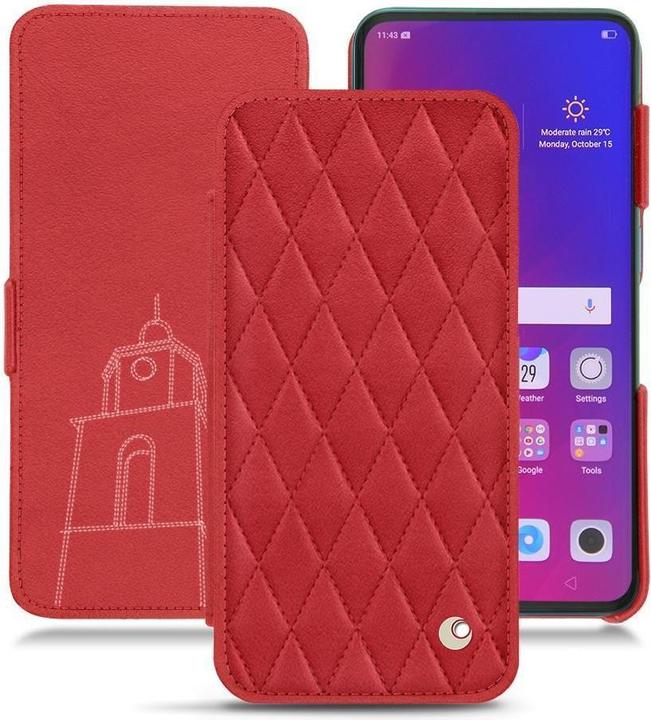 Actual product image Noreve Leather case horizontal (Oppo Find X)
