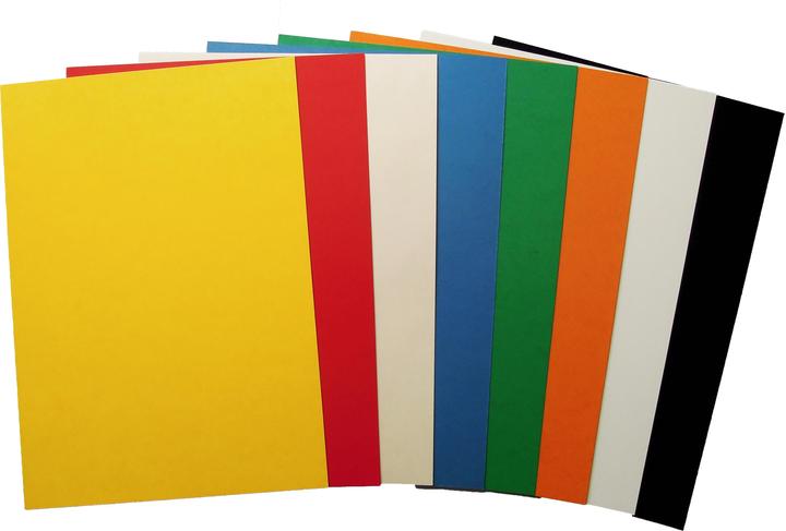 Actual product image BüroLine Presspan envelope A4 100 pcs - 0,35 mm, black
