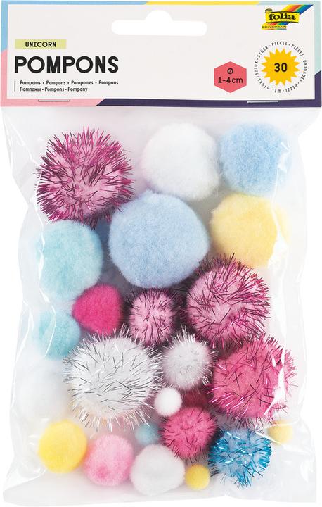 Immagine prodotto Folia Pompon in lana (30 x)