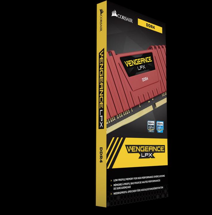 Image du produit Corsair Vengeance LPX (1 x 8GB, 2400 MHz, RAM DDR4, DIMM)