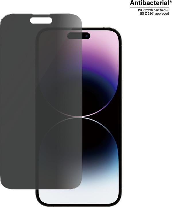 Produktbild PanzerGlass Classic Fit Privacy (1 Stück, Apple iPhone 14 Pro Max)