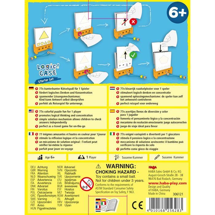 Image du produit Haba LogiCASE Kit de démarrage (Allemand, Néerlandais, Italien, Anglais, Français)