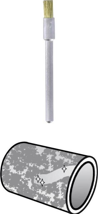 Produktbild Dremel Messingbürste Ø 3,2 mm (3 Stück)