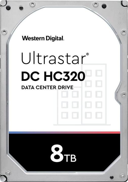 Immagine prodotto WD Ultrastar DC HC320 HUS728T8TALE6L1 - Disco rigido - crittografato - 8 TB - inte... (8 TB, 3.5", CMR)