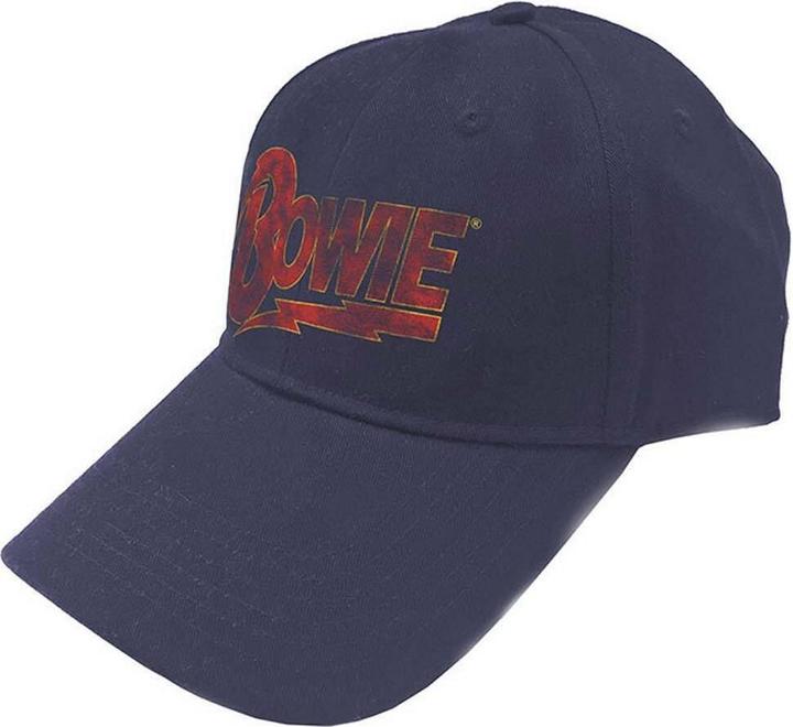 David Bowie BaseballMütze Logo (One Size)