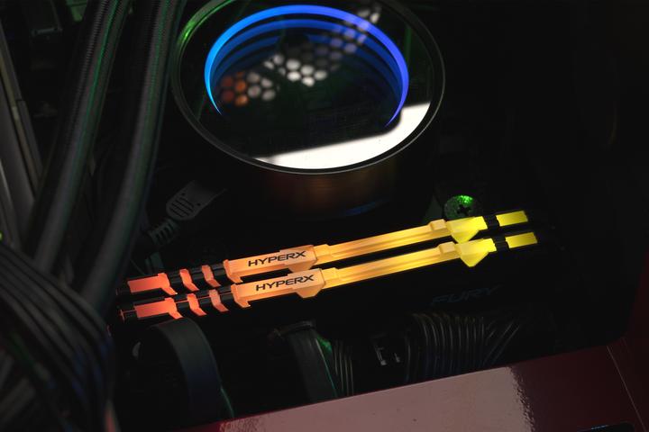 Image du produit HyperX Fury RGB (2 x 8GB, 3200 MHz, RAM DDR4, DIMM)